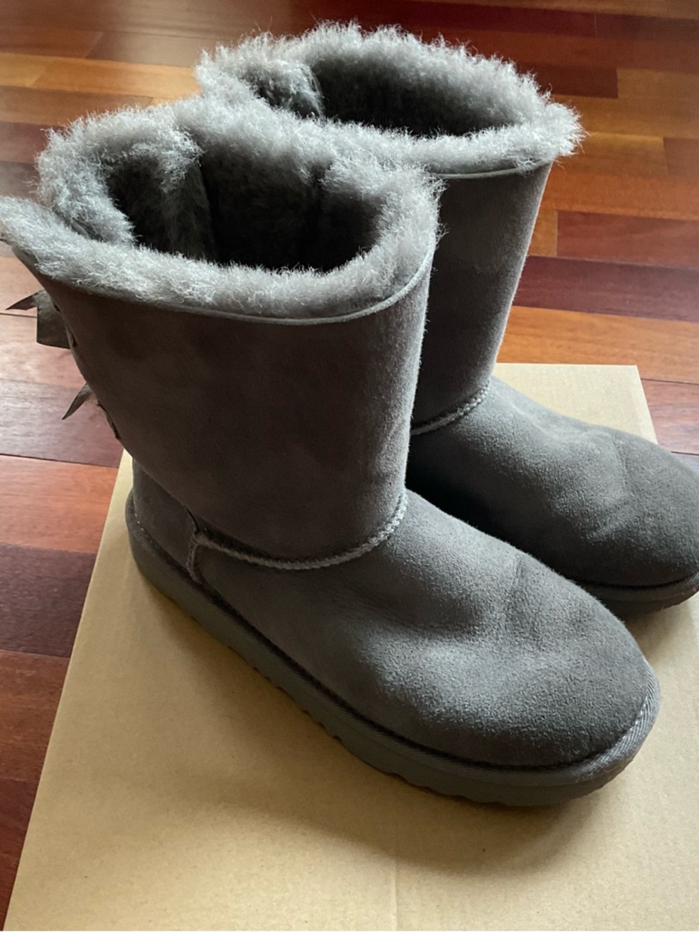 UGG Bailey bow girls boots